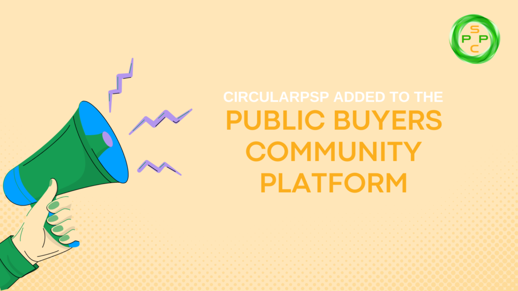 CircularPSP added to the Public Buyers Community Platform